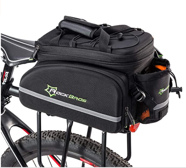 ROCKBROS A6-03BKK Cykelstativpose Bageste sadeltaske Reflekterende