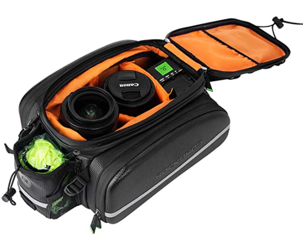 ROCKBROS A6-6 Cykel Bagstativ Taske 10-35L Kamerataske Vandtæt