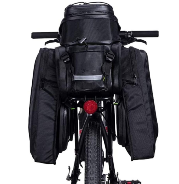 ROCKBROS A6-6 Cykel Bagstativ Taske 10-35L Kamerataske Vandtæt