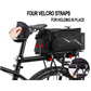 ROCKBROS A9-BK Cykel Taske Sort Sammenfoldelige Sidetasker 9-12L