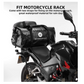 ROCKBROS AS-005 Motorcykeltaske Rullebagage Sadeltaske Sort