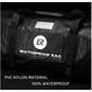 ROCKBROS AS-005 Motorcykeltaske Rullebagage Sadeltaske Sort