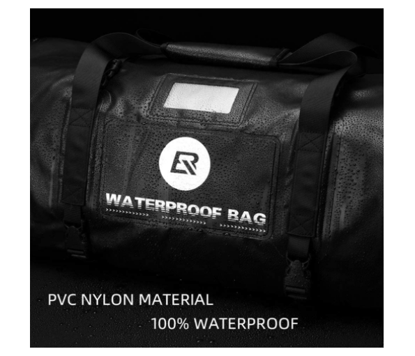 ROCKBROS AS-005 Motorcykeltaske Rullebagage Sadeltaske Sort