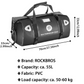ROCKBROS AS-005 Motorcykeltaske Rullebagage Sadeltaske Sort