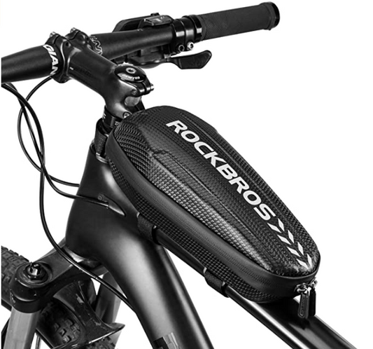 ROCKBROS B6 Cykelramme taske vandtæt sort L 1.5L / M 1.1L