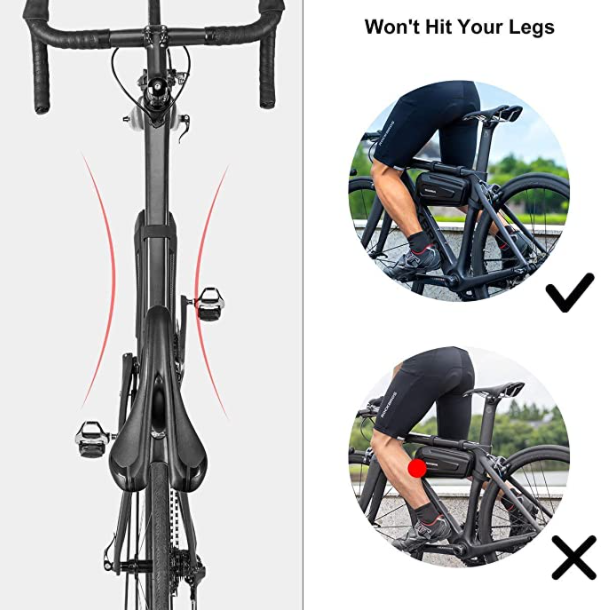 ROCKBROS B66 / 7 Ramme cykeltaske vandtæt trekant 1.5L / 2.5L