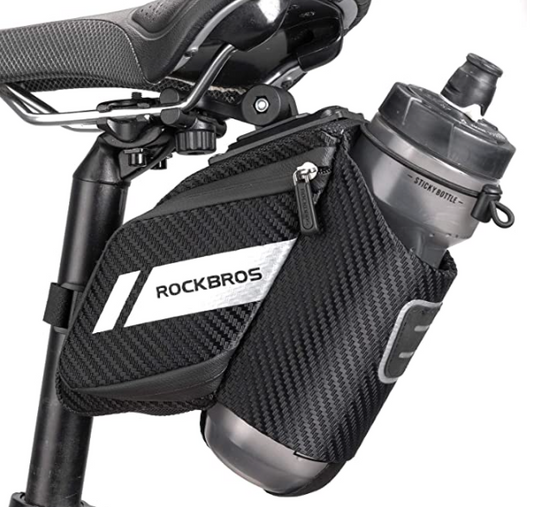 ROCKBROS C32 Cykelsadeltaske med flaskeholder Reflekterende ca. 1L