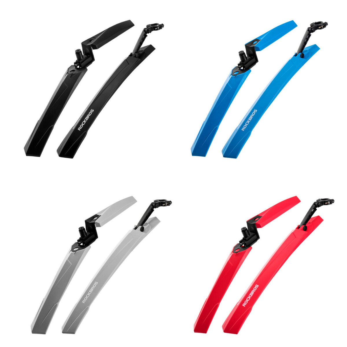 ROCKBROS WS1001 Sæt skærme. for og bag MTB 26 tommer 4 farver