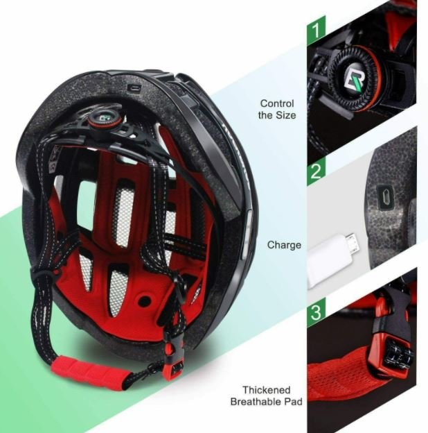 ROCKBROS Cykelhjelm Størrelse 57-62 cm Multifunktionel