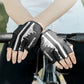 ROCKBROS Half Finger Handsker Udendørs Sports Cykelhandsker Reflekterende