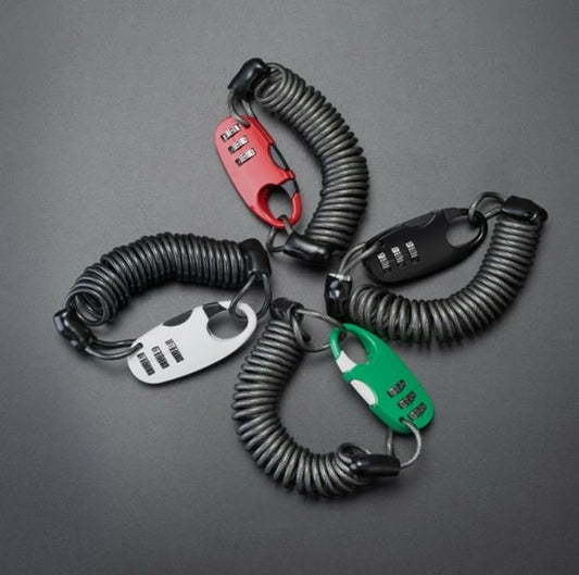 ROCKBROS Mini kabel Cykel&Hjelmlås med kombinationslås