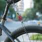 ROCKBROS Mini kabel Cykel&Hjelmlås med kombinationslås