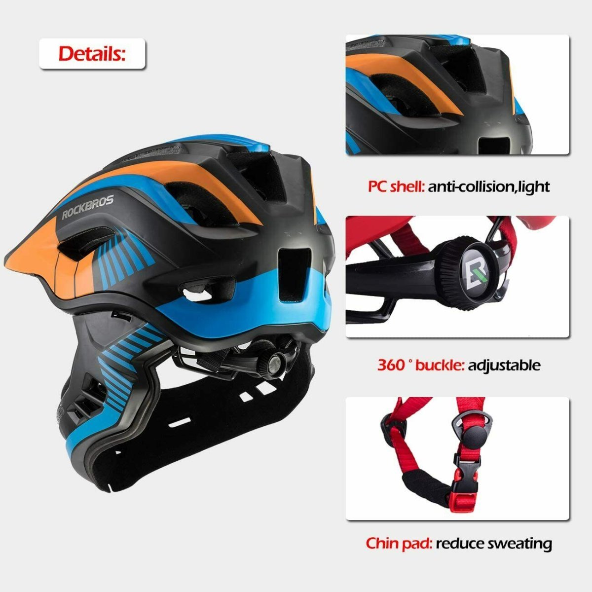 ROCKBROS cykelhjelm HC-52C Aurora