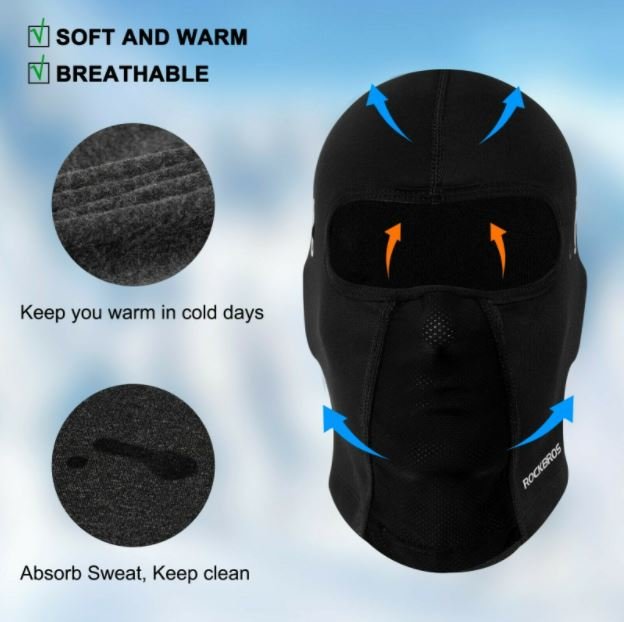 ROCKBROS LF8010 ansigts maske til cykling 2 type