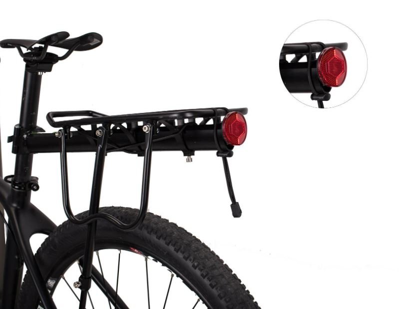 ROCKBROS MTB Cykelholder med Reflektor Semi Quick Release Max. 50kg Alu