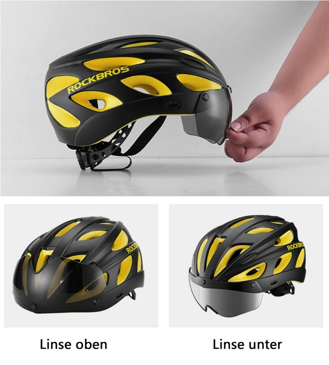 ROCKBROS Racercykelhjelm TT-16 Flex-sæt