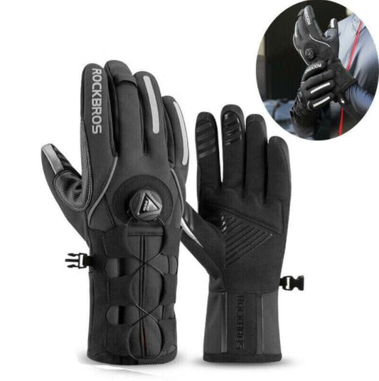 ROCKBROS vinter skihandsker Handsker SBR cykel motorcykel vindtæt M-2XL