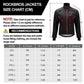 ROCKBROS YPW021 Cykel vinterjakke vand og vindtæt jakke M-4XL