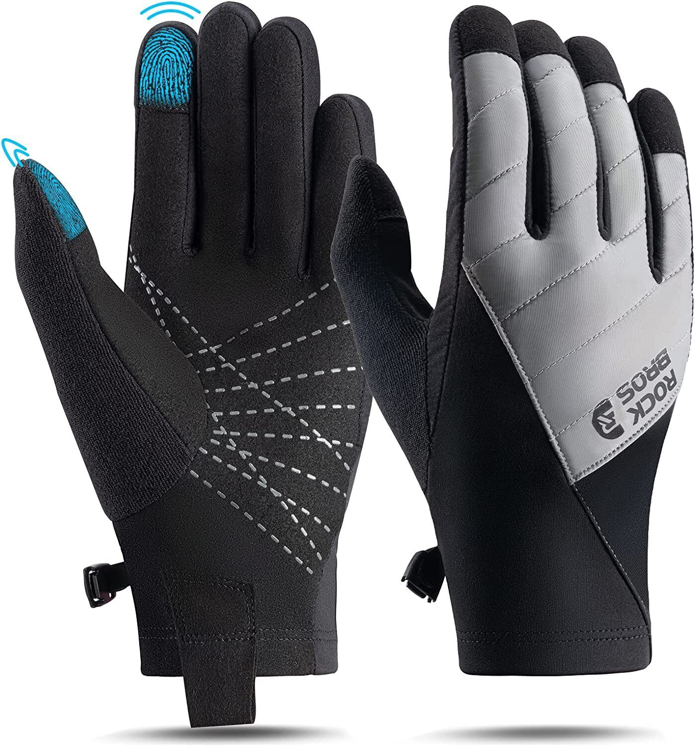 ROCKBROS Vintercykelhandsker Handsker Touch Screen Warm Thermal Sport