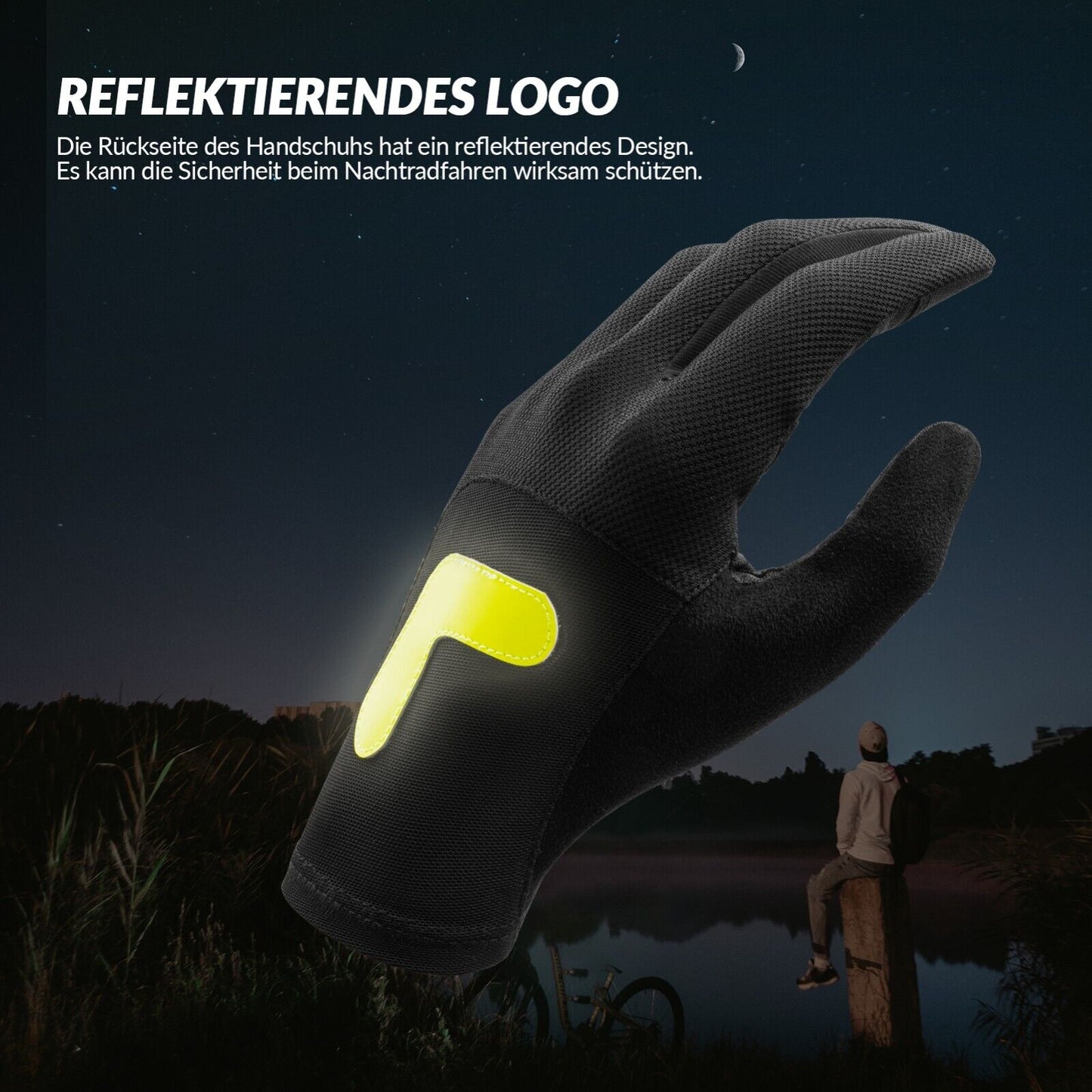 ROCKBROS S299 cykelhandsker handsker touch screen motorcykel