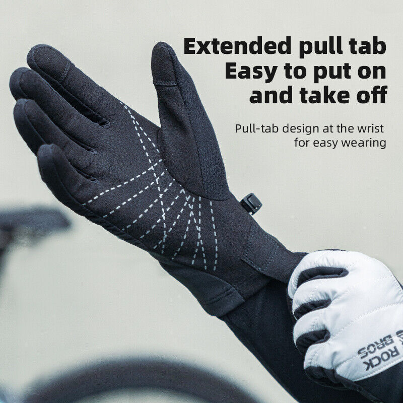 ROCKBROS Vintercykelhandsker Handsker Touch Screen Warm Thermal Sport